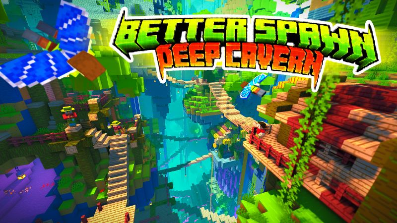 Better Spawn Deep Cavern on the Minecraft Marketplace by Team VoidFeather