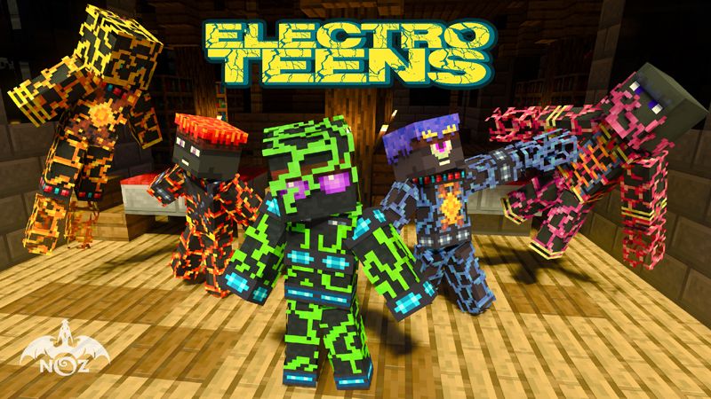 Electro Teens on the Minecraft Marketplace by Dragnoz Electro Teens on the Minecraft Marketplace by Dragnoz