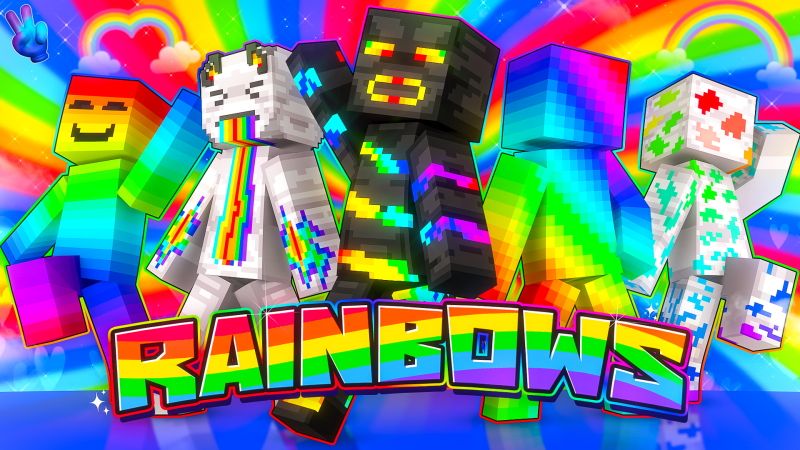 RAINBOWS on the Minecraft Marketplace by Gamefam RAINBOWS on the Minecraft Marketplace by Gamefam