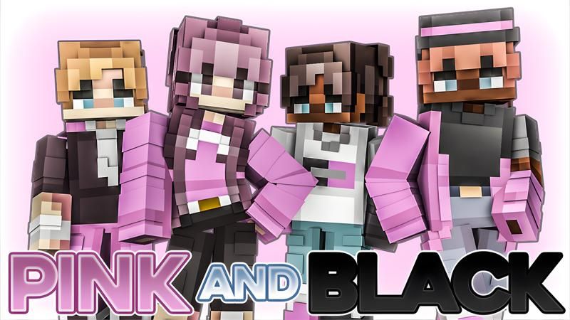Pink and Black on the Minecraft Marketplace by 4KS Studios Pink and Black on the Minecraft Marketplace by 4KS Studios