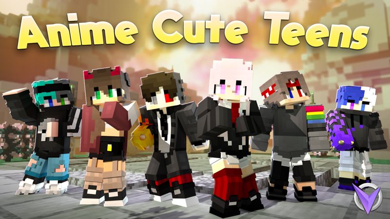Cute Anime Teens on the Minecraft Marketplace by Team Visionary Cute Anime Teens on the Minecraft Marketplace by Team Visionary