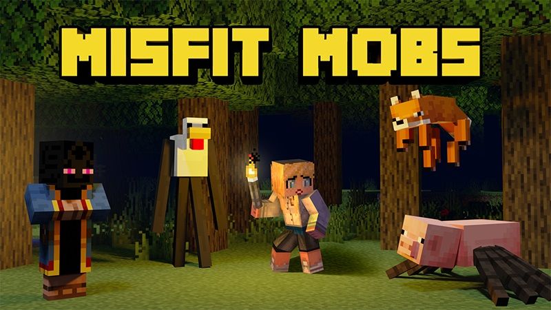 Misfit Mobs on the Minecraft Marketplace by Lifeboat