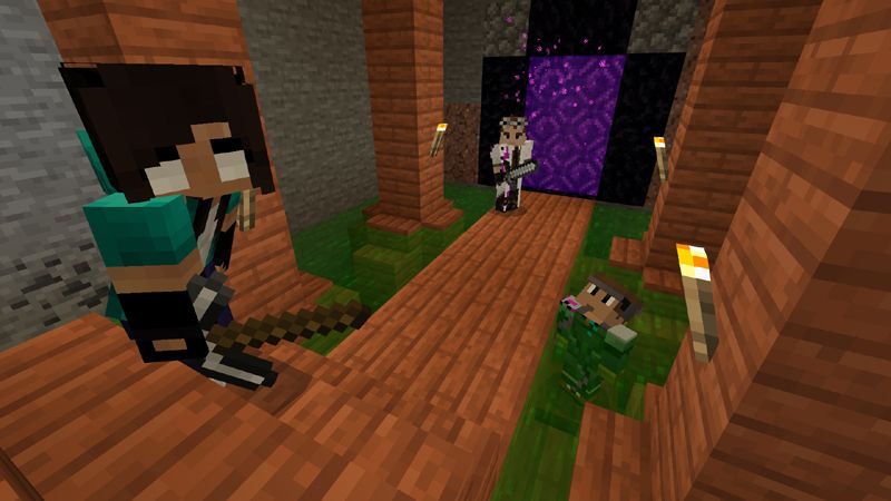 Dark Alex CORRUPTED Noob World by Logdotzip