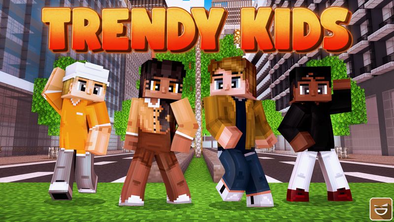 Trendy Kids on the Minecraft Marketplace by Giggle Block Studios Trendy Kids on the Minecraft Marketplace by Giggle Block Studios