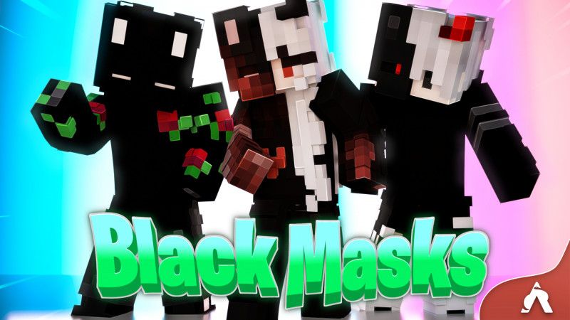Black Masks on the Minecraft Marketplace by Atheris Games Black Masks on the Minecraft Marketplace by Atheris Games