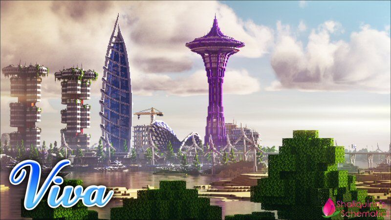 Viva on the Minecraft Marketplace by Shaliquinn's Schematics Viva on the Minecraft Marketplace by Shaliquinn's Schematics