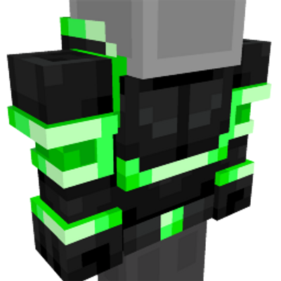Green SciFi Chestplate on the Minecraft Marketplace by Pixel Paradise