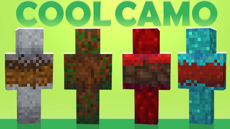 Cool Camo by Blu Shutter Bug (Minecraft Skin Pack) - Minecraft ...