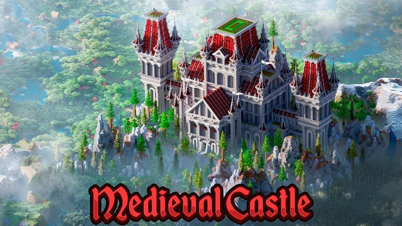 Medieval Castle on the Minecraft Marketplace by Rainbow Theory Medieval Castle on the Minecraft Marketplace by Rainbow Theory