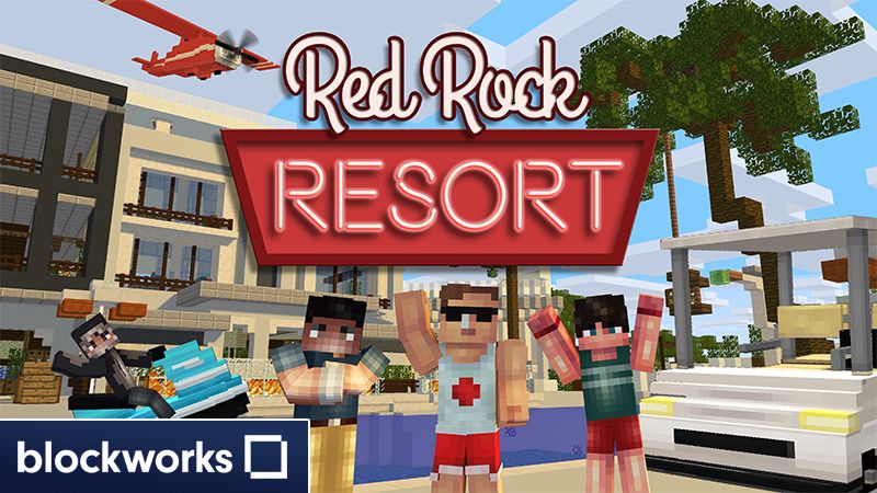 Red Rock Resort on the Minecraft Marketplace by Blockworks