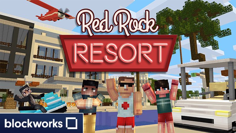 Red Rock Resort on the Minecraft Marketplace by Blockworks Red Rock Resort on the Minecraft Marketplace by Blockworks