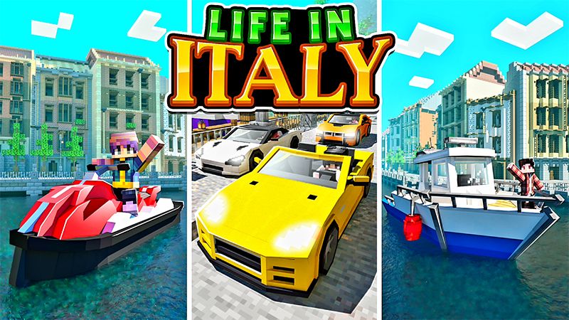 Life In Italy on the Minecraft Marketplace by Kreatik Studios Life In Italy on the Minecraft Marketplace by Kreatik Studios