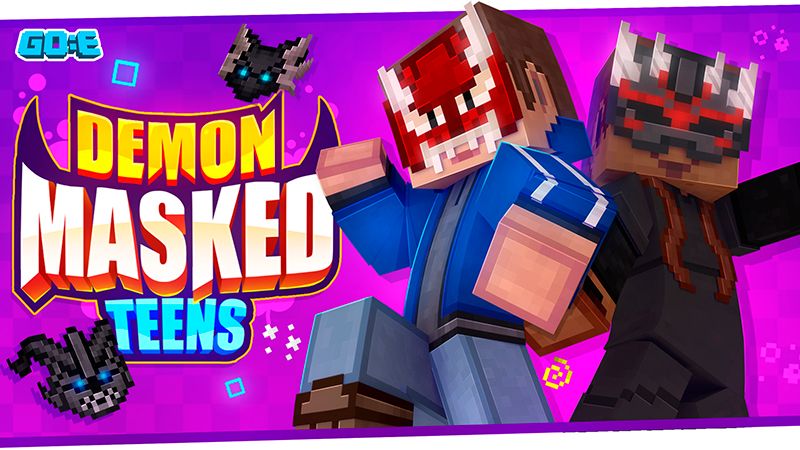 Demon Masked Teens on the Minecraft Marketplace by GoE-Craft Demon Masked Teens on the Minecraft Marketplace by GoE-Craft