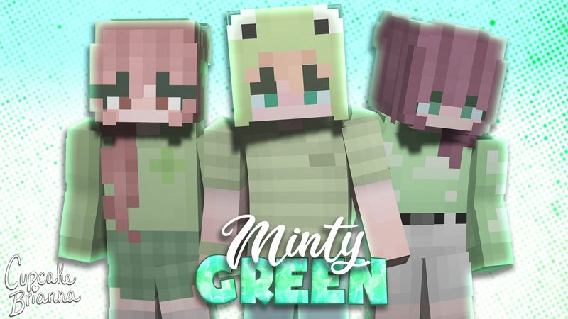 Minty Green Skin Pack on the Minecraft Marketplace by CupcakeBrianna