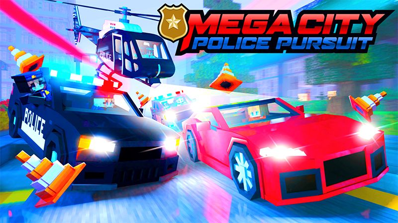 Mega City Police Pursuit on the Minecraft Marketplace by Kreatik Studios Mega City Police Pursuit on the Minecraft Marketplace by Kreatik Studios