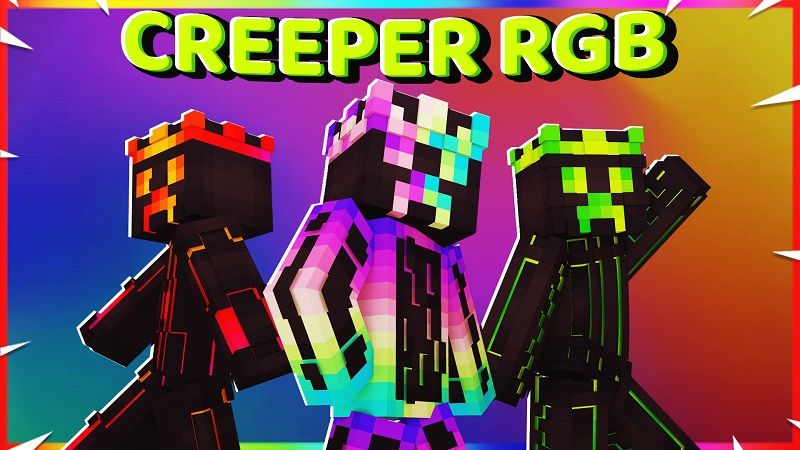 Creeper RGB on the Minecraft Marketplace by Withercore Creeper RGB on the Minecraft Marketplace by Withercore