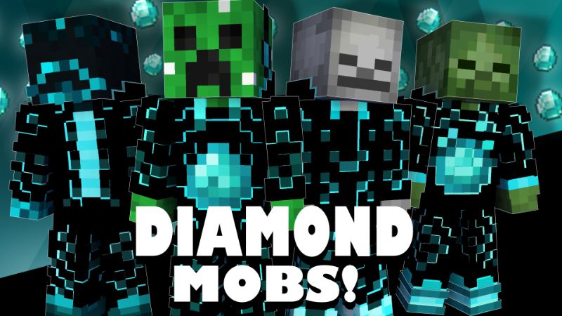 Diamond Mobs on the Minecraft Marketplace by Pixelationz Studios