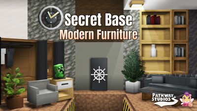 Secret Base Modern Furniture on the Minecraft Marketplace by Pathway Studios