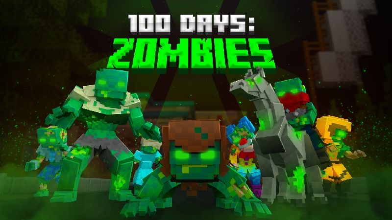 100 Days Zombies on the Minecraft Marketplace by Kubo Studios 100 Days Zombies on the Minecraft Marketplace by Kubo Studios