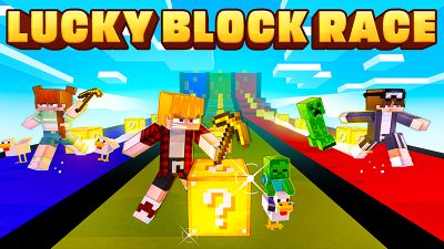 Lucky Block Race on the Minecraft Marketplace by Pixel Smile Studios