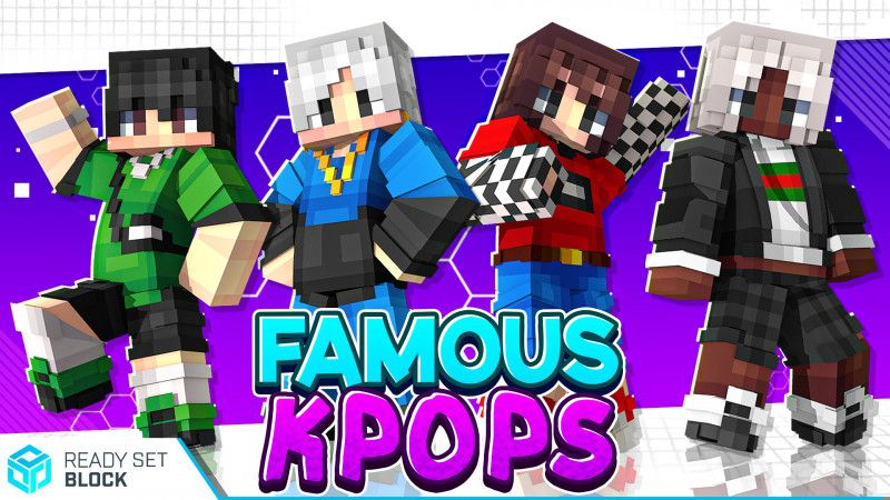 Famous KPops on the Minecraft Marketplace by Ready, Set, Block! Famous KPops on the Minecraft Marketplace by Ready, Set, Block!