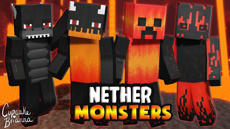 Nether Monsters HD Skin Pack