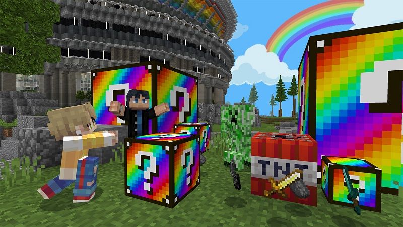 Rainbow Lucky Block by BBB Studios