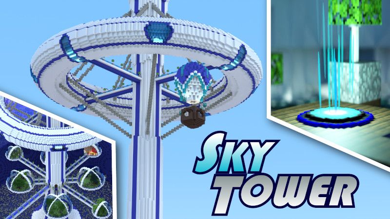 Sky Tower on the Minecraft Marketplace by BTWN Creations Sky Tower on the Minecraft Marketplace by BTWN Creations