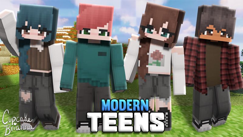 Modern Teens HD Skin Pack on the Minecraft Marketplace by CupcakeBrianna Modern Teens HD Skin Pack on the Minecraft Marketplace by CupcakeBrianna