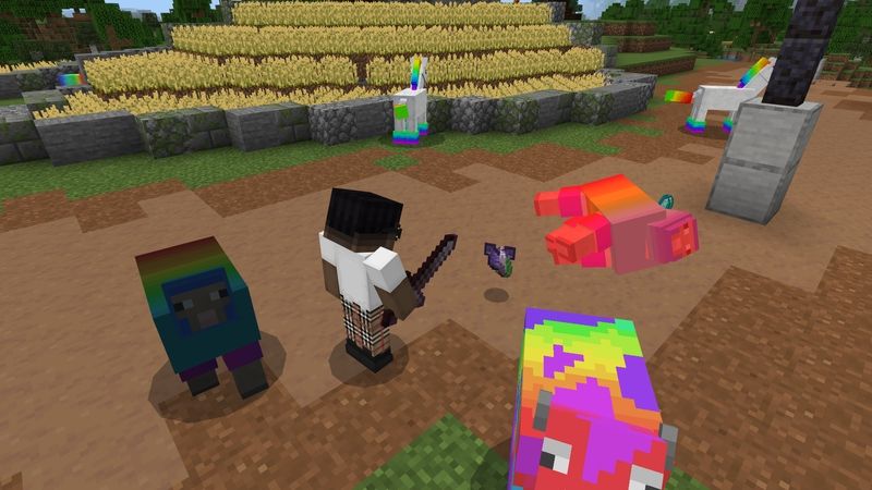 Rainbow Lucky Mobs by AquaStudio