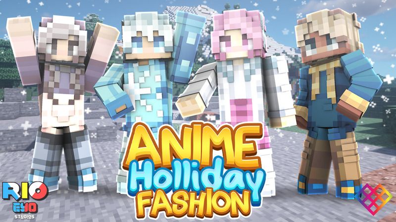 Anime Holiday Fashion on the Minecraft Marketplace by Rainbow Theory Anime Holiday Fashion on the Minecraft Marketplace by Rainbow Theory