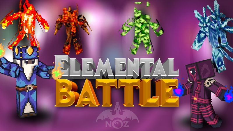 Elemental Battle on the Minecraft Marketplace by Dragnoz Elemental Battle on the Minecraft Marketplace by Dragnoz