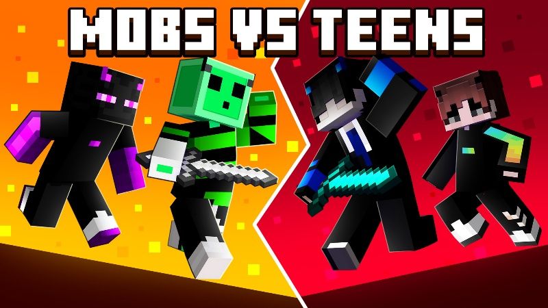 Mobs vs Teens on the Minecraft Marketplace by Meraki