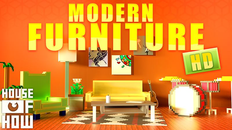 Modern Furniture HD on the Minecraft Marketplace by House of How Modern Furniture HD on the Minecraft Marketplace by House of How
