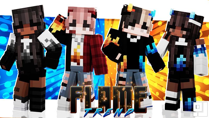 Flame Trend on the Minecraft Marketplace by inPixel Flame Trend on the Minecraft Marketplace by inPixel