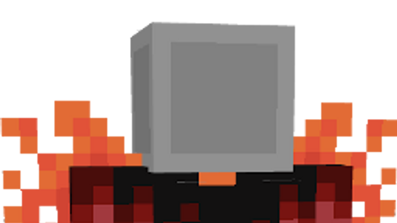 Flaming Poncho on the Minecraft Marketplace by stonemasons