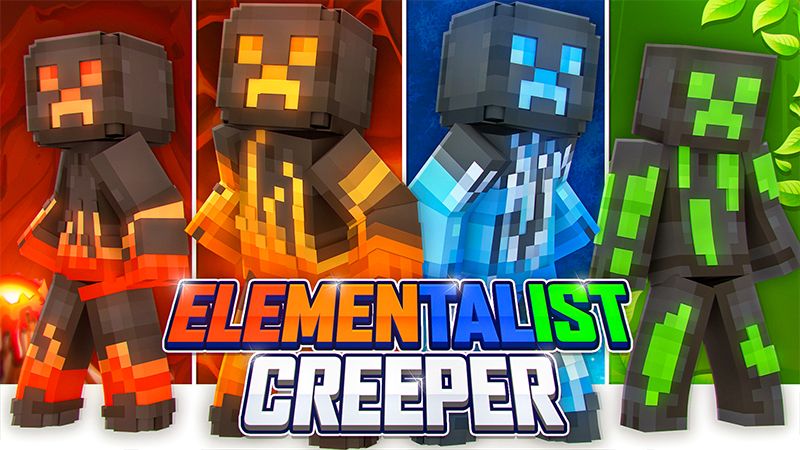 Elementalist Creeper on the Minecraft Marketplace by Bunny Studios Elementalist Creeper on the Minecraft Marketplace by Bunny Studios