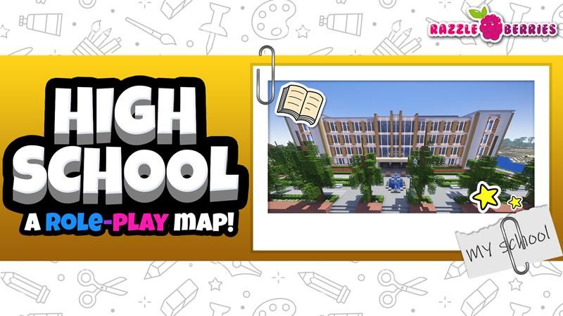 High School a Roleplay Map on the Minecraft Marketplace by Razzleberries