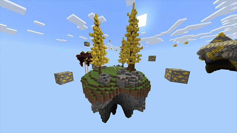 Golden Skyblock by Odyssey Builds