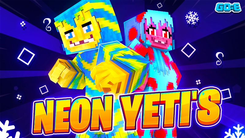 Neon Yetis on the Minecraft Marketplace by GoE-Craft Neon Yetis on the Minecraft Marketplace by GoE-Craft