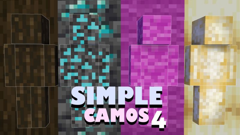 Simple Camos 4 on the Minecraft Marketplace by Pixelationz Studios Simple Camos 4 on the Minecraft Marketplace by Pixelationz Studios