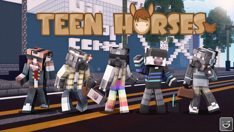 Teen Horses on the Minecraft Marketplace by Giggle Block Studios Teen Horses on the Minecraft Marketplace by Giggle Block Studios