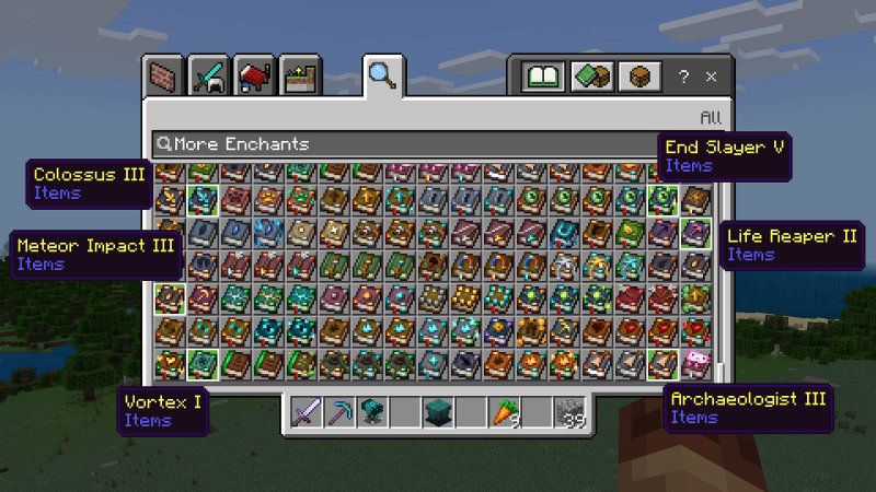 More Enchants 2.0 Add-On by BLOCKLAB Studios