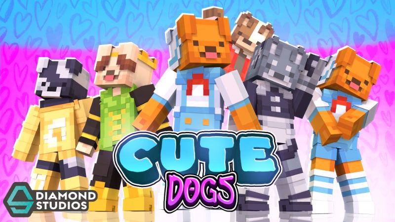 Cute Dogs on the Minecraft Marketplace by Diamond Studios Cute Dogs on the Minecraft Marketplace by Diamond Studios