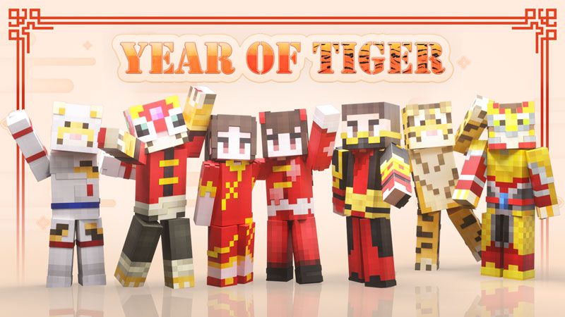 Year of the Tiger on the Minecraft Marketplace by Next Studio Year of the Tiger on the Minecraft Marketplace by Next Studio