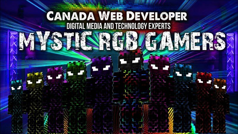 Mystic RGB Gamers on the Minecraft Marketplace by CanadaWebDeveloper