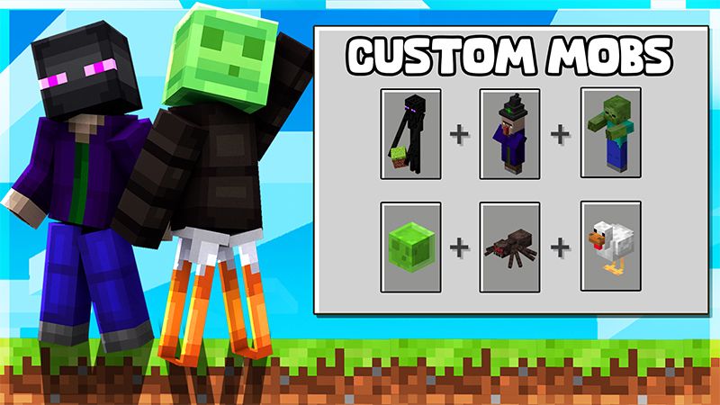 Custom Mobs on the Minecraft Marketplace by Heropixel Games