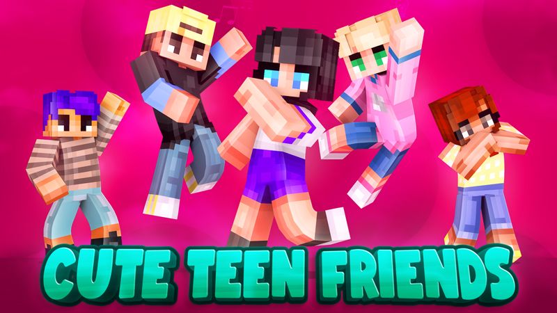 Cute Teen Friends on the Minecraft Marketplace by Dark Lab Creations Cute Teen Friends on the Minecraft Marketplace by Dark Lab Creations