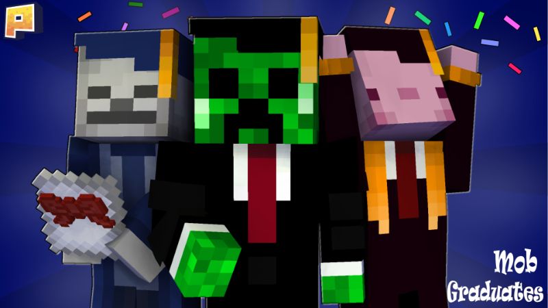 Mob Graduates on the Minecraft Marketplace by Pixelationz Studios Mob Graduates on the Minecraft Marketplace by Pixelationz Studios