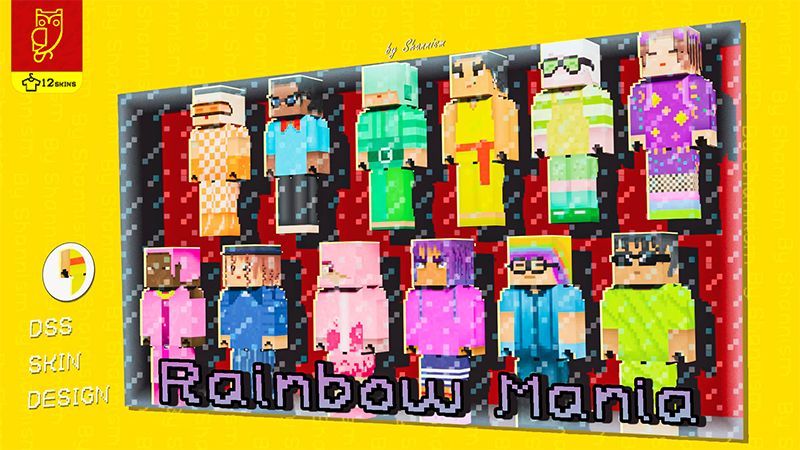 Rainbow Mania on the Minecraft Marketplace by DeliSoft Studios Rainbow Mania on the Minecraft Marketplace by DeliSoft Studios